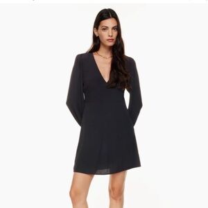 ARITZIA SUNDAY BEST Grayson
Dress Black Long Sleeve Mini Dress Sz 0